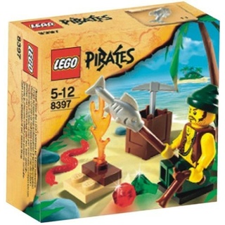 LEGO Piraten 8397 - Gestrandeter Pirat