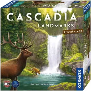 Kosmos Spiel, Cascadia - Landmarks Erweiterung - deutsch