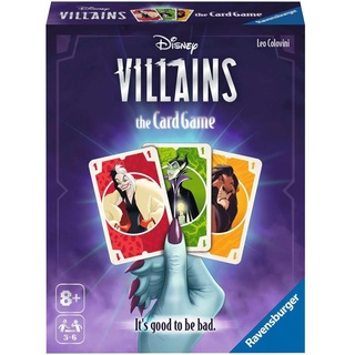 Ravensburger Familienspiel 27278 - Disney Villains - The Card Game - Kartenspiel für 3-6 Spieler ab 8 Jahren mit Ärger-Faktor für die ganze Familie