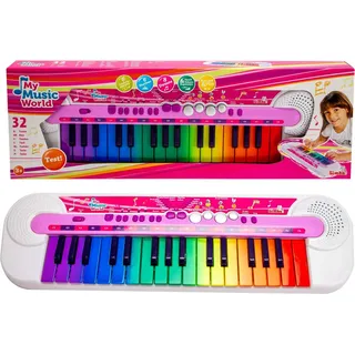 SIMBA Spielzeug-Musikinstrument Simba Spielzeug Spielwelt Musik My Music World Girls Keyboard 10683463