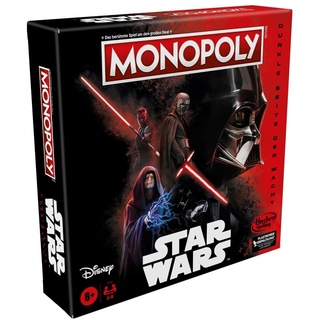 Hasbro - Brettspiel - Monopoly Star Wars: Dunkle Seite der Macht Gesellschaftsspiel Dark Side