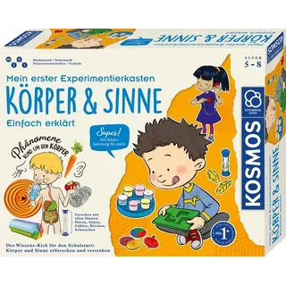 Kosmos Mein erster Experimentierkasten - Körper&Sinne, Experimentier-Set, 5 Jahr