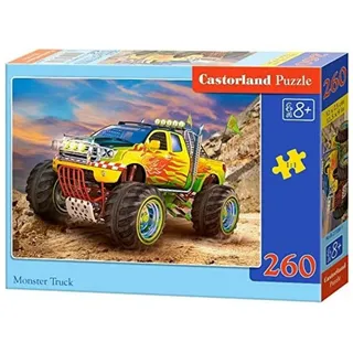 Castorland Puzzle Monster Truck Puzzle 260 Teile, Puzzleteile