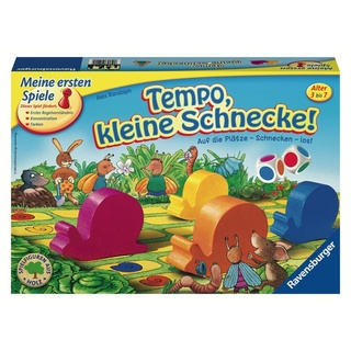 Ravensburger Spiel, Meine ersten Spiele Farbwürfelspiel Tempo, kleine Schnecke! 21420
