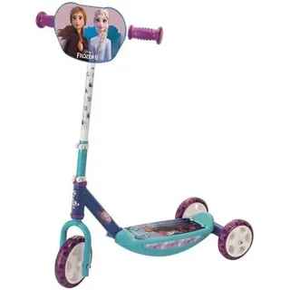 Smoby - Die Eiskönigin Roller - 3 Rädriger Scooter, höhenverstellbaren Lenker, stabiler Metallrahmen, einfachen Transport, für Kinder ab 3 Jahren, 70 cm