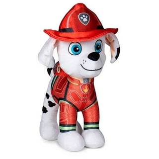 Nickelodeon Kuscheltier Plüsch Paw Patrol Kuscheltier Paw Patrol Plüschtier 35 cm Marshall rot (1-St), Super weicher Plüsch Stofftier Kuscheltier für Kinder zum spielen rot