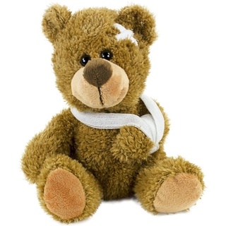 Teddybär mit Verband 21 cm Kuscheltier Gute Besserung Glücksbringer