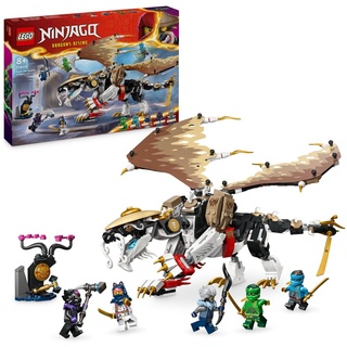 LEGO NINJAGO Egalt der Meisterdrache, Ninja-Set mit Drachen-Spielzeug und 5 Figuren inkl. Lloyd und Nya, Drachenmeister, Geschenk für Jungs und M...