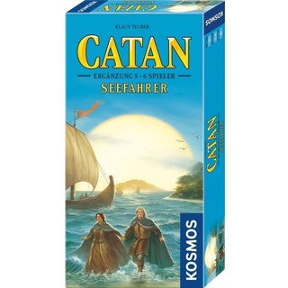 Kosmos Spiel, CATAN Seefahrer Ergänzung für 5-6 Spieler, Erweiterung Strategiespiel Brettspiel ab 10 Jahren bunt
