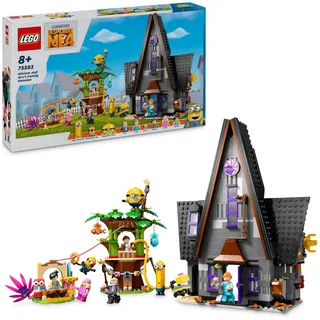 Lego Ich – Einfach unverbesserlich 4 Familienvilla von Gru und den Minions, Film-Spielset zu Ich – Einfach unverbesserlich 4, Kinderspielzeug, Geschenk für Jungen und Mädchen ab 8 Jahren 75583