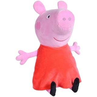 Simba 109261002 - Peppa Pig Plüsch 33cm, im Standardoutfit, ab den ersten Lebensmonaten