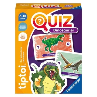 Ravensburger 00165 - tiptoi® Quiz Dinosaurier, Lernspiel