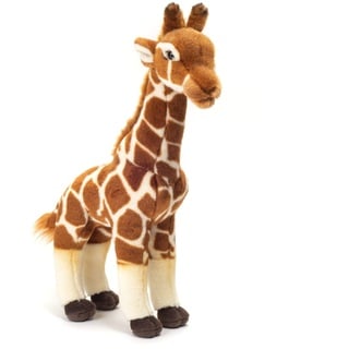 Teddy Hermann 90587 Giraffe stehend 38 cm, Kuscheltier, Plüschtier mit recycelter Füllung