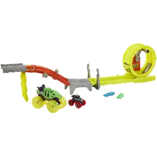 Hot Wheels Monster Trucks HXT05, Monstertruck- & Schienen-Set, 4 Jahr(e), Kunsts