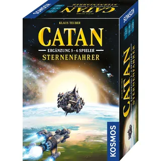 Kosmos CATAN - Ergänzung 5-6 Spieler - Sternenfahrer, Brettspiel, Reisen/Abenteu