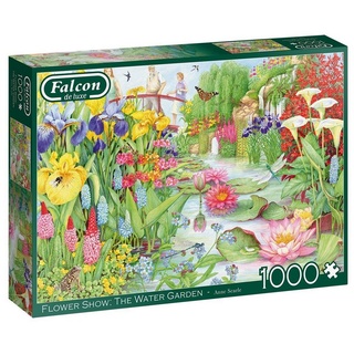 Jumbo Spiele Puzzle 11282 Flower Show: The Water Garden, 1000 Puzzleteile bunt