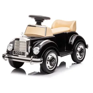 Kinder Mercedes-Benz 300 S Oldimer Rutschauto Rutscher Car Babyauto Black