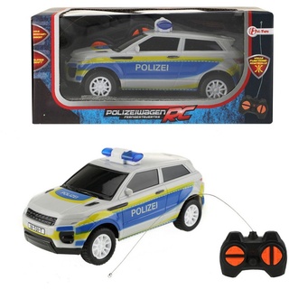 Toi-Toys RC-Auto Ferngesteuertes Auto - Polizei (16cm), mit Blaulicht und Sirene