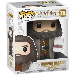 Funko Pop! HP: - 6" Rubeus Hagrid mit Cake - Harry Potter - Vinyl-Sammelfigur - Geschenkidee - Offizielle Handelswaren - Spielzeug Für Kinder und Erwachsene - Movies Fans