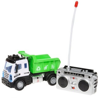 Toi-Toys Spielzeug-Auto »Ferngesteuertes Auto (mit Licht & Sound) Müllwagen« grün