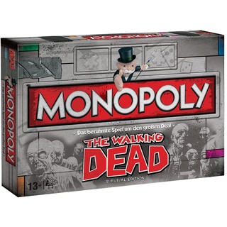 Monopoly - The Walking Dead Survival Edition Brettspiel Gesellschaftsspiel