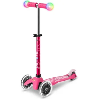 Micro Mobility Mini Micro Deluxe Magic, Kinder, Klassischer Roller, Beide Geschlechter, Asphalt, 50 kg, 3 Rad/Räder - Rosa