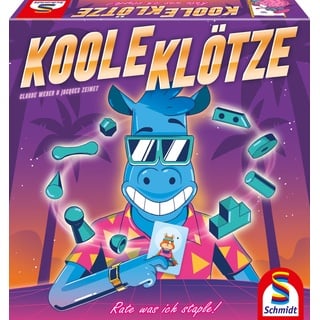 Schmidt Spiele 49414 Koole Klötze, Familienspiel, Party und Actionspiel, Normal