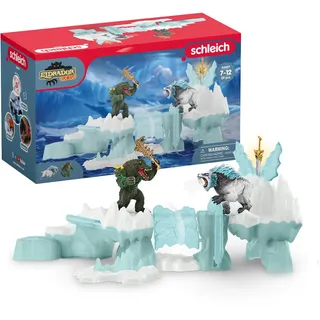 schleich 42497 Angriff auf die Eisfestung, für Kinder ab 7-12 Jahren, ELDRADOR CREATURES - Spielset