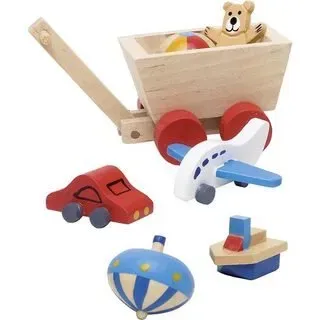 goki 51938 Accessoires Kinderzimmer Holz, für die Puppenhäuser