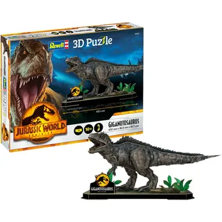 Revell® 3D-Puzzle Jurassic World Dominion - Giganotosaurus, 60 Puzzleteile bunt