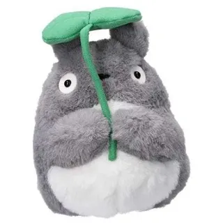 Mein Nachbar Totoro Nakayoshi Plüschfigur Big Totoro with leaf 21 cm