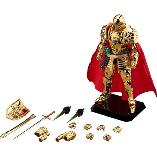 Beast Kingdom Marvel figurine Dynamic Action Heroes 1/9 Medieval Knight Iron Man Gold Version 20 cm