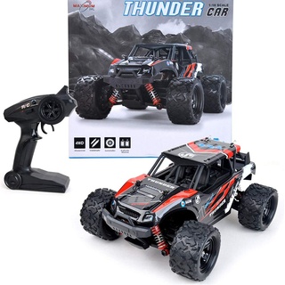 FunTomia Maximum RC | 2,4 GHz Monster Truck | Ferngesteuertes Auto | 36 km/h schnell | Lipo Power | RC Auto Farbe rot - 2588