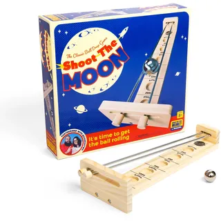 WHAT DO YOU MEME? Shoot The Moon Game — Balancierspiel mit Mondball, Tischspiele, Retro-Spiele, Barspiele für Erwachsene von Relatable