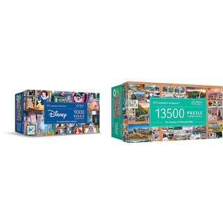 Trefl 81020 9000 Teile, Großes Puzzle & 81025 13500 Teile, Großes Puzzle