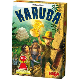 Haba -Karuba, Mehrfarbiges Brettspiel (301895), Verpackung kann variieren, spanische Version