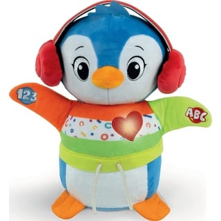 Clementoni Baby Tanz-mit-Mir Pinguin für Kleinkinder ab 12 Monaten - Interaktives Babyspielzeug mit Musik & Lichteffekten, tanzendes und singendes Lernspielzeug, 59287