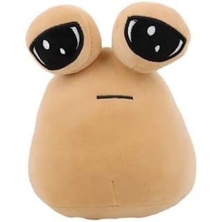 22cm Pou Plush,My Pet Alien Pou Plush Toy,Kawaii Alien Stuffed Plush Doll Game Plush Animal Pou Doll Birthday