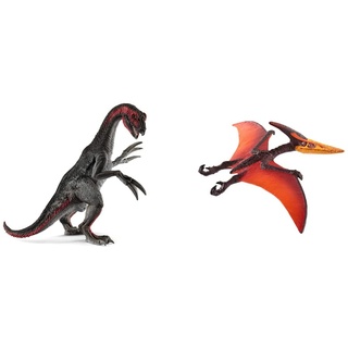 SCHLEICH® 15003 Therizinosaurus, für Kinder ab 5-12 Jahren, Dinosaurs - Spielfigur & ® 15008 Pteranodon, für Kinder ab 5-12 Jahren, Dinosaurs - Spielfigur