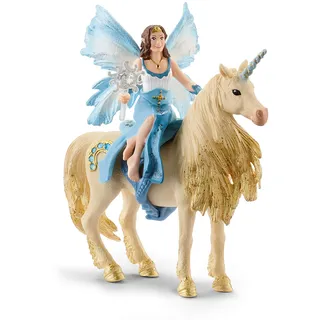 schleich 42508 Eyelas Ausritt auf Goldeinhorn, für Kinder ab 5 Jahren, bayala - Spielfigur