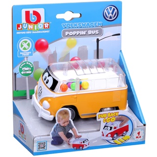 Tavitoys 85109 Bburago Vw Van Samba Poppin' Bus Volkswagen Spielzeugauto für Kinder, Mehrfarbig