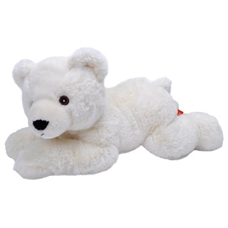 Wild Republic Ecokins Eisbär, Kuscheltier aus Stoff, Nachhaltiges Spielzeug, Baby Geschenk zur Geburt von Jungen und Mädchen, Stofftier 30 cm