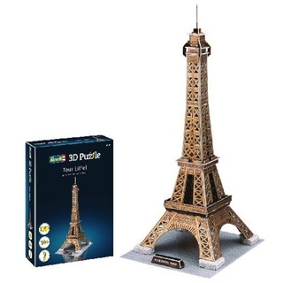 Revell Control Puzzle Revell Eiffelturm 3D (Puzzle), 499 Puzzleteile