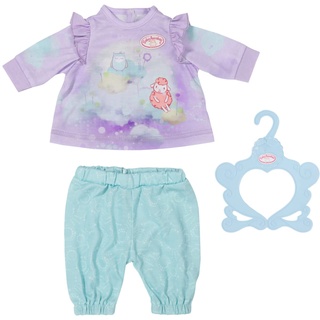 Baby Annabell Sweet Dreams Schlafanzug mit Shirt und Hose inkl. Kleiderbügel, für 43 cm Puppen, 706695 Zapf Creation