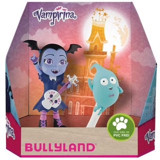 Bullyland 13120 - Spielfigurenset, Walt Disney Vampirina - Vampirina und Demi, liebevoll handbemalte Figuren, PVC-frei, tolles Geschenk für Jungen und Mädchen zum fantasievollen Spielen