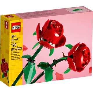 LEGO Creator Rosen 40460, ab 8 Jahren, 120 Teile, perfekt für Muttertag, Weihnachten, Valentinstag oder für jede andere Feier