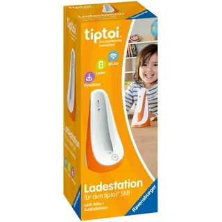 Ravensburger TIPTOI Ladestation für Tiptoi Stift, orange | weiss