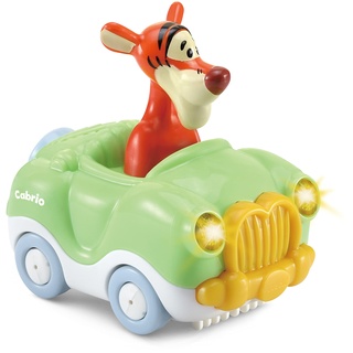 VTech Tut Tut Baby Flitzer - Tiggers Cabrio – Spielzeugauto mit Musik, spannenden Sätzen und Geräuschen – Für Kinder von 1-5 Jahren