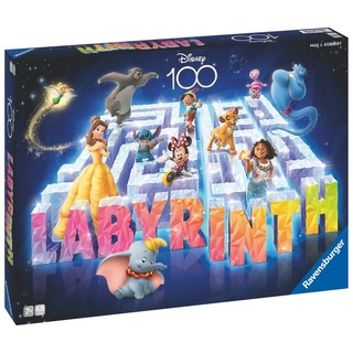 Ravensburger Verlag GmbH Spiel, Familienspiel Such- und Schiebespiel Labyrinth Disney 100 27460
