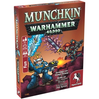 Munchkin Warhammer 40.000 17015G Kartenspiel - Strategie & Fantasy Spaß